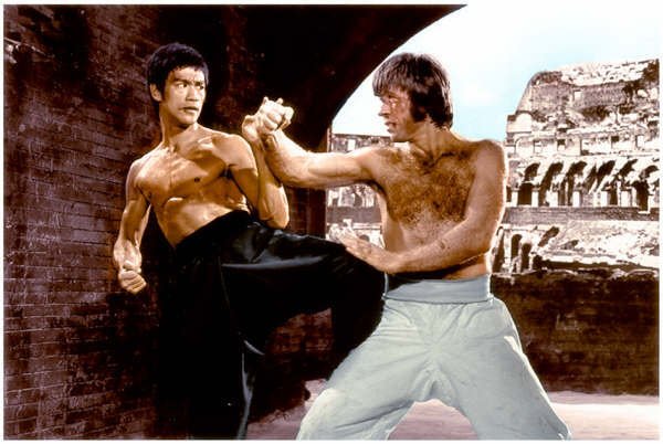 Bruce Lee vs Chuck Norris, una pelea inolvidable en la historia del cine